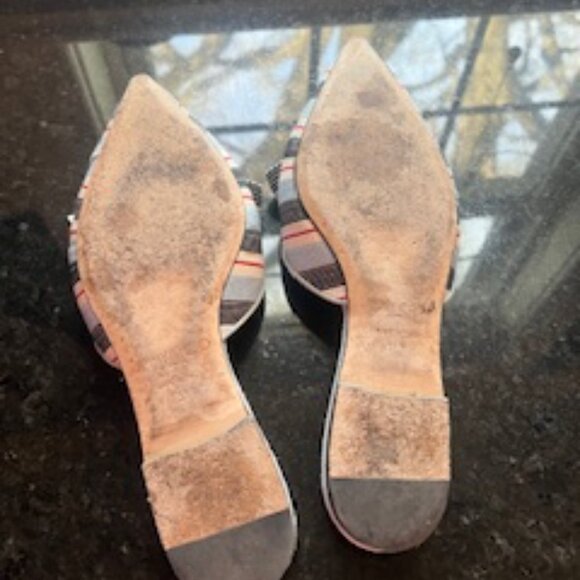 Jimmy Choo Mules Multi-stripe with Bow EU 39 - Picture 6 of 8